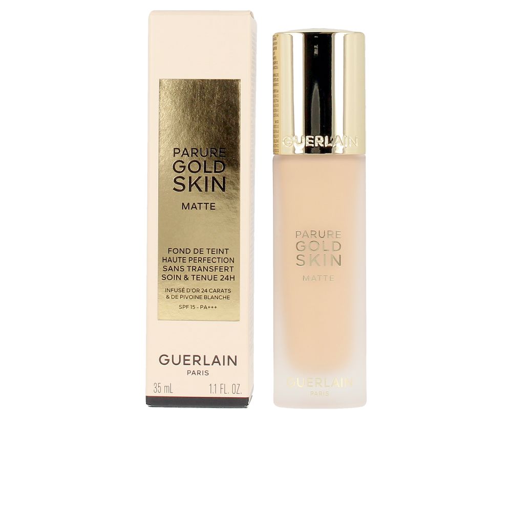 Guerlain PARURE GOLD MATE fondo de maquillaje mate #2W 35 ml