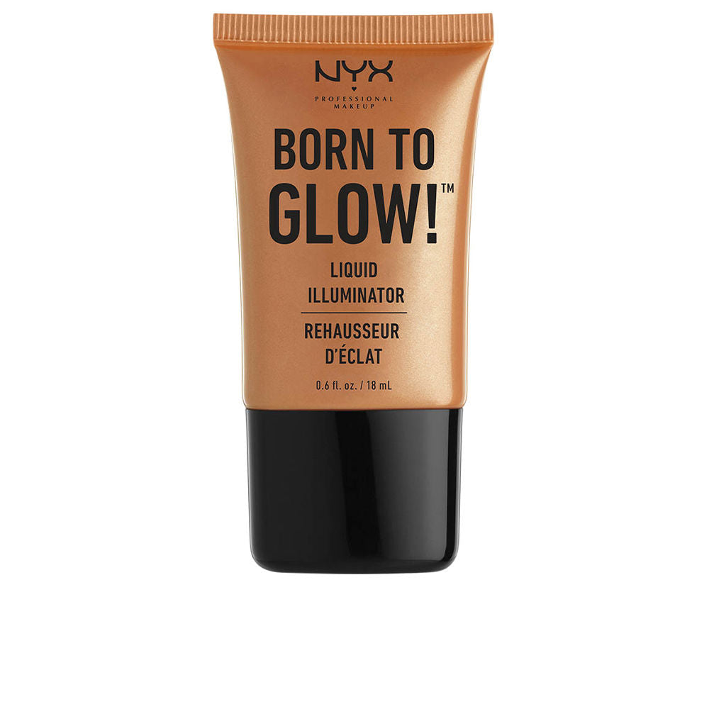 Nyx Professional Make Up BORN TO GLOW flytande illuminator #pure gold 18 ml