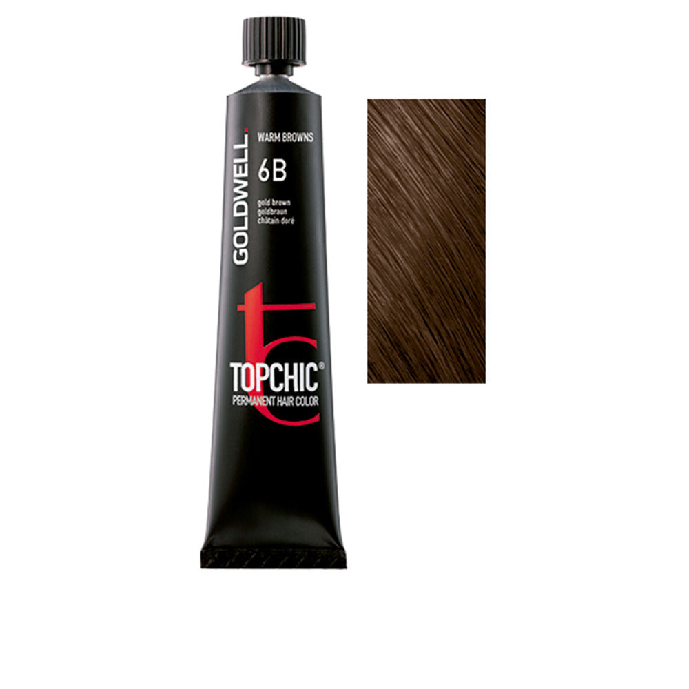 Goldwell TOPCHIC permanent hair color #6B 60 ml