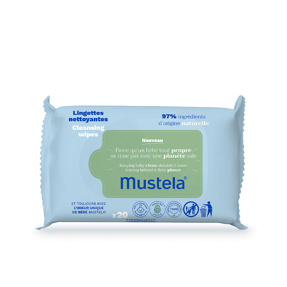 Mustela BABY-CHILD cleaning wipes 20 units