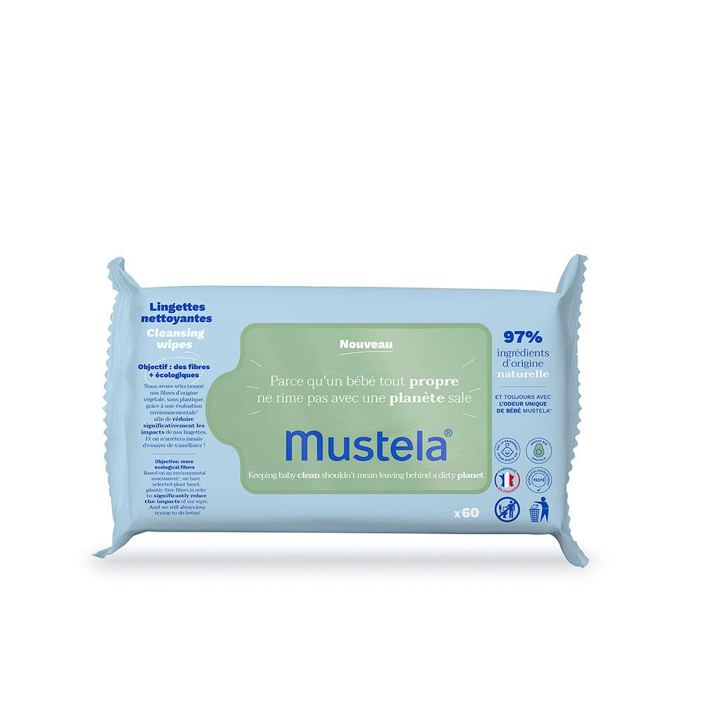 Mustela BABY-CHILD cleaning wipes 60 units