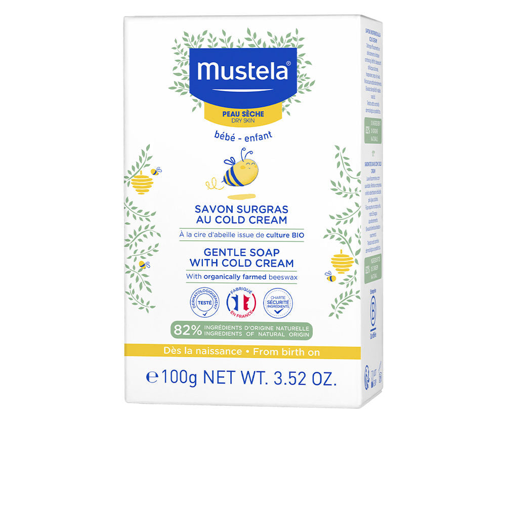 Mustela BABY-CHILD Cold Cream Nutriprotector Superfat Soap 100 gr