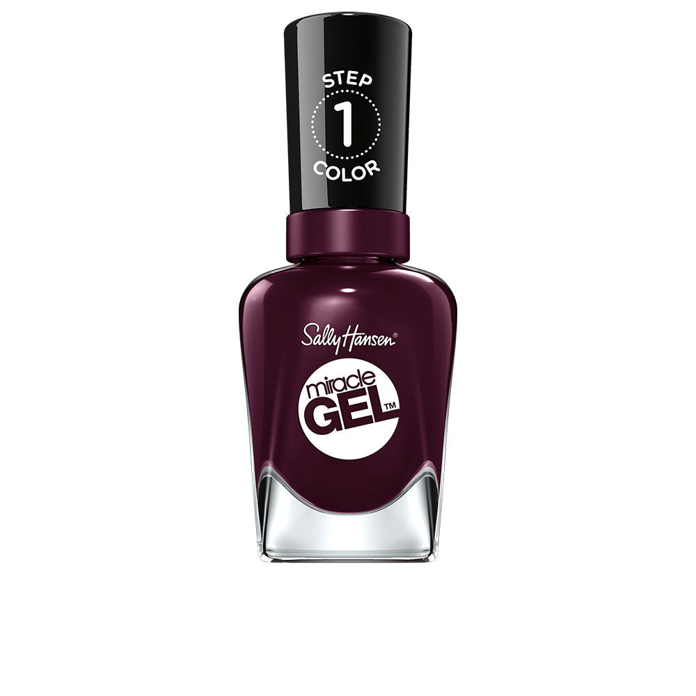 Sally Hansen MIRACLE GEL #492-cabernet with bae