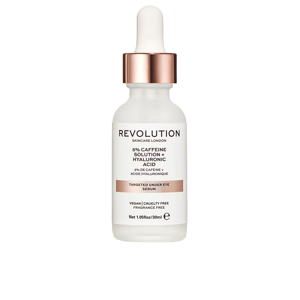 Revolution Skincare 5% CAFFEINE SOLUTION + HYALURONIC ACID riktat ögonserum 30 ml