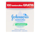 Johnson's BABY BASTONCILLOS algodón 100% - palitos papel 200 u