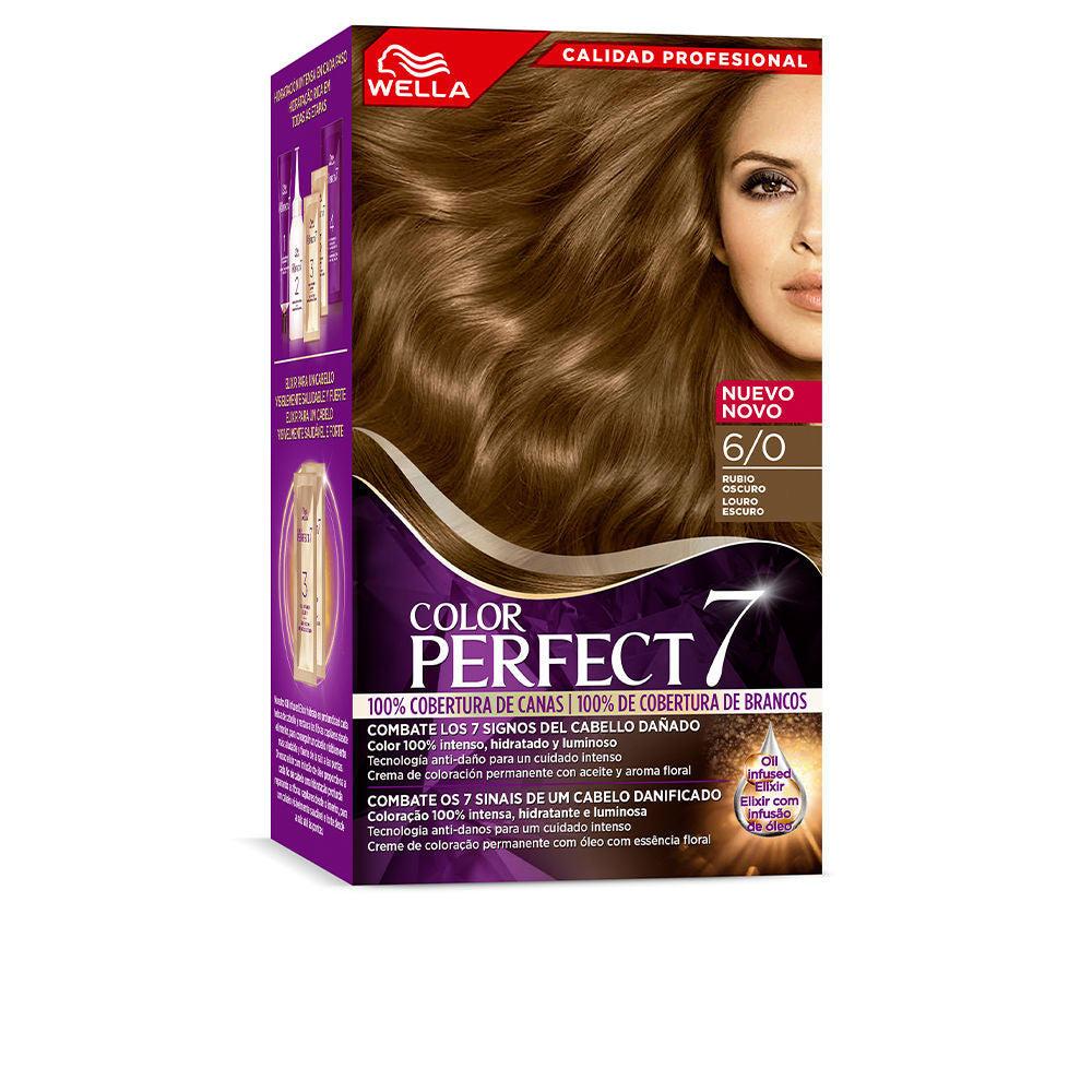 Wella Color Perfect 7 WELLA COLOR PERFECT 7 100% gray coverage #6/0-dark blonde 6 u