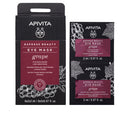 Apivita Express Beauty Mascarilla para el contorno de ojos antiarrugas con uva 2 x 2 ml