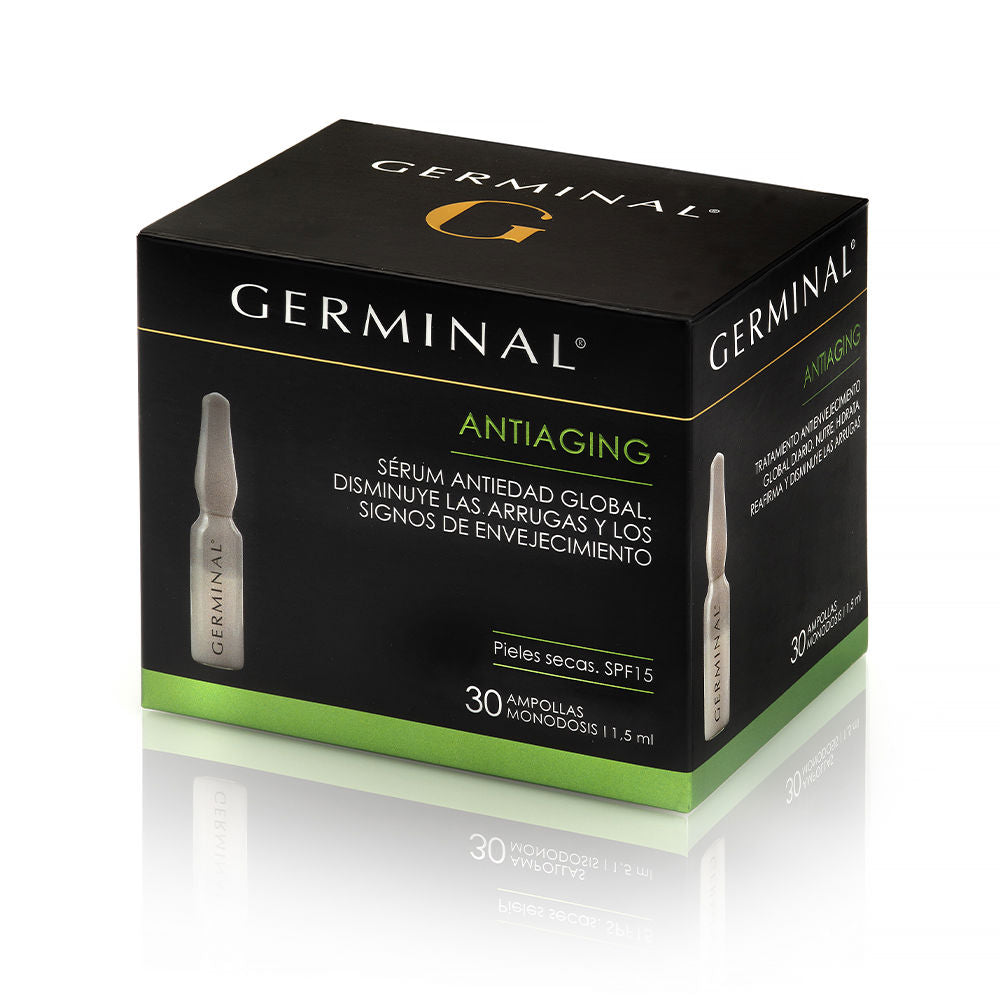 Germinal ACCIÓN PROFUNDA antiaging pieles secas ampollas 30 x 1,5 ml