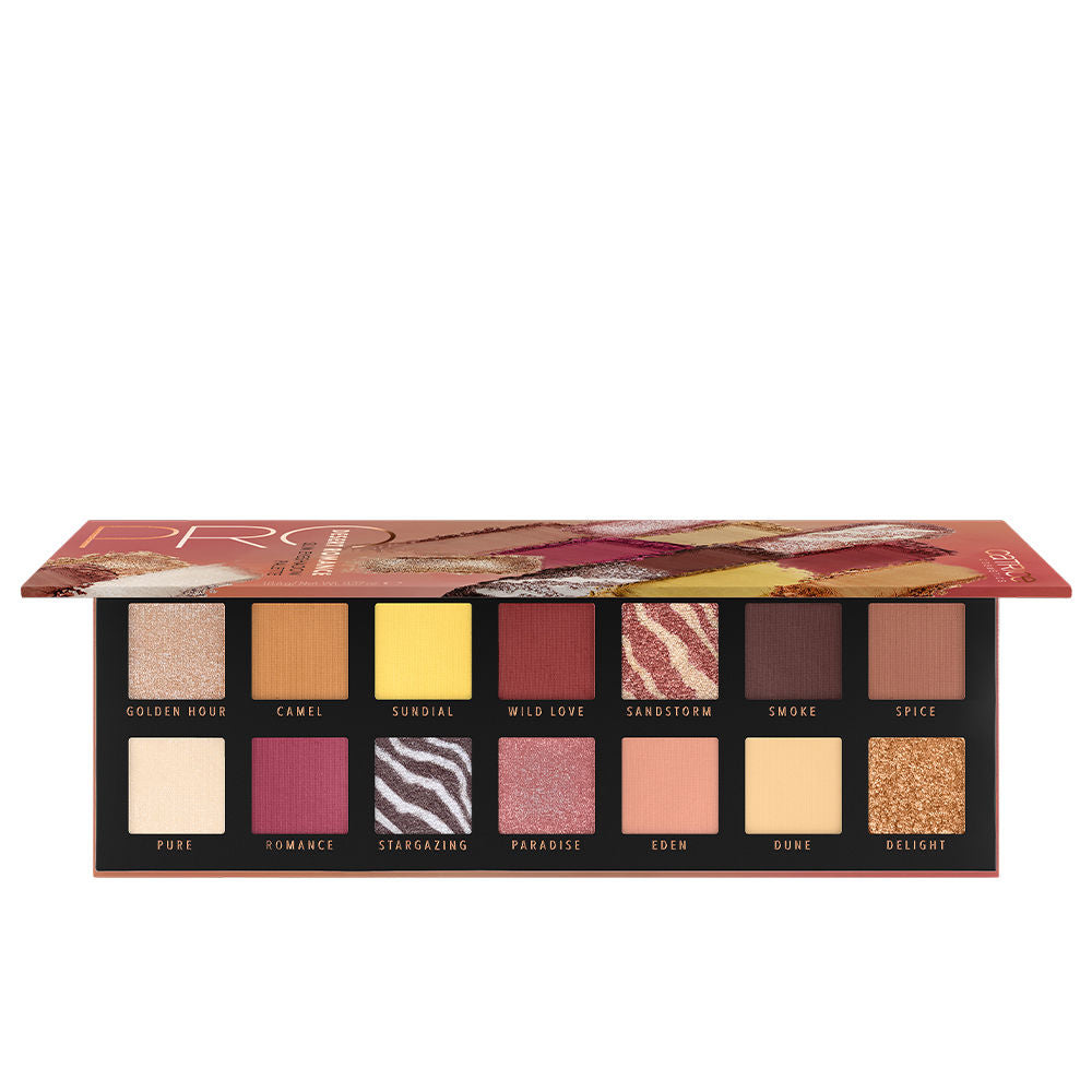 Catrice PRO DESERT ROMANCE slim eyeshadow palette #010-romance slim 10,6 gr