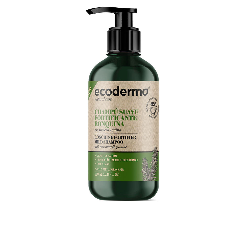 Ecoderma CHAMPÚ SUAVE fortificante ronquina 500 ml