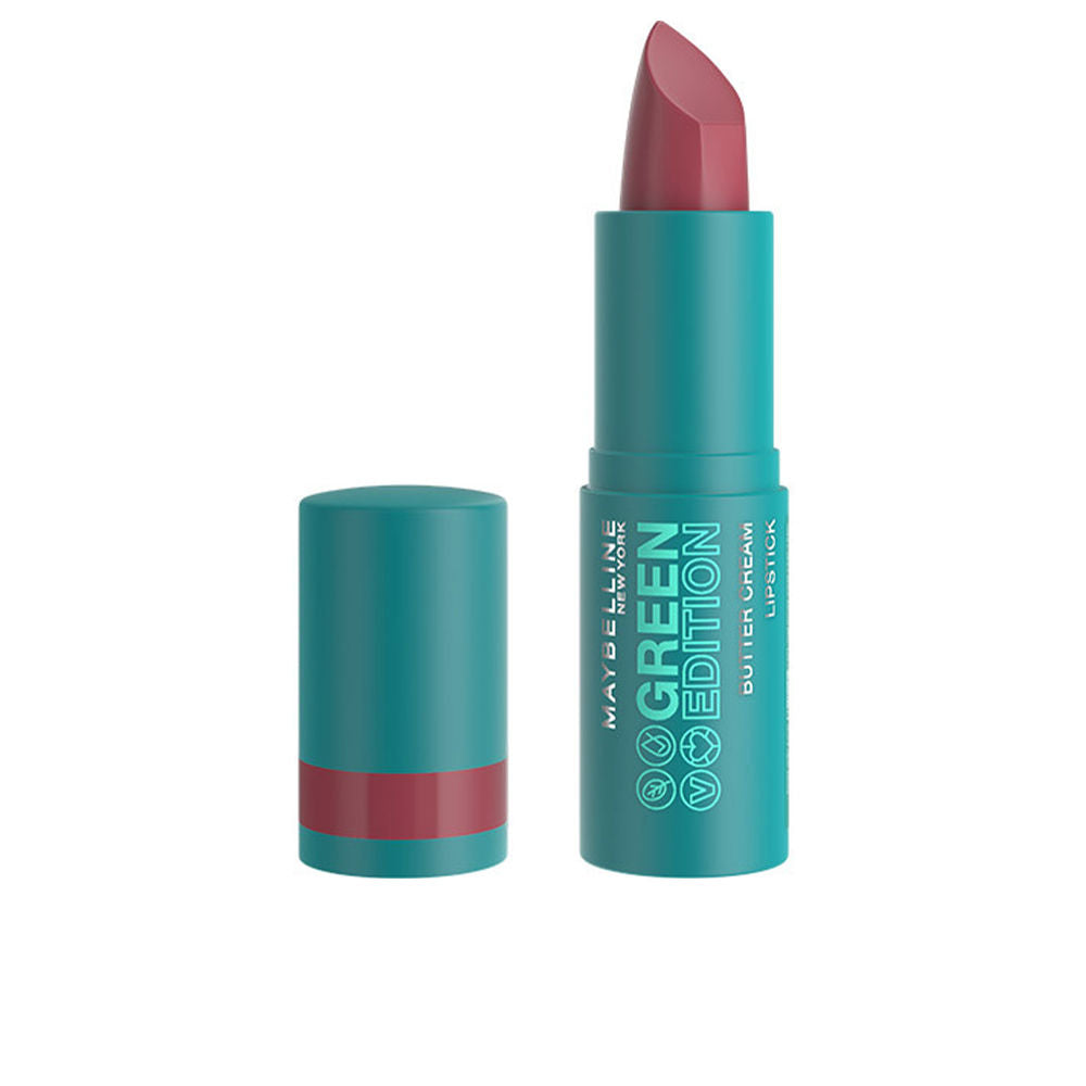 Maybelline GREEN EDITION butter cream lipstick #010-lagoon 10 gr