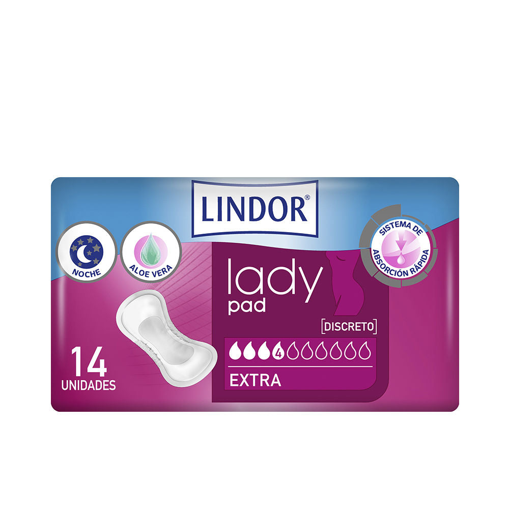 Lindor LADY PAD extra 4 drops 14 u