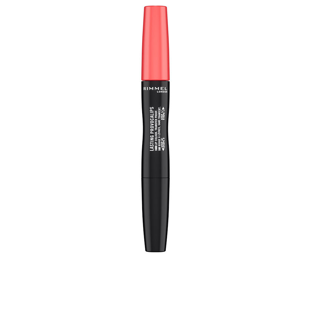 Rimmel London LASTING PROVACALIPS lip colour transfer proof #600-orange you coming?