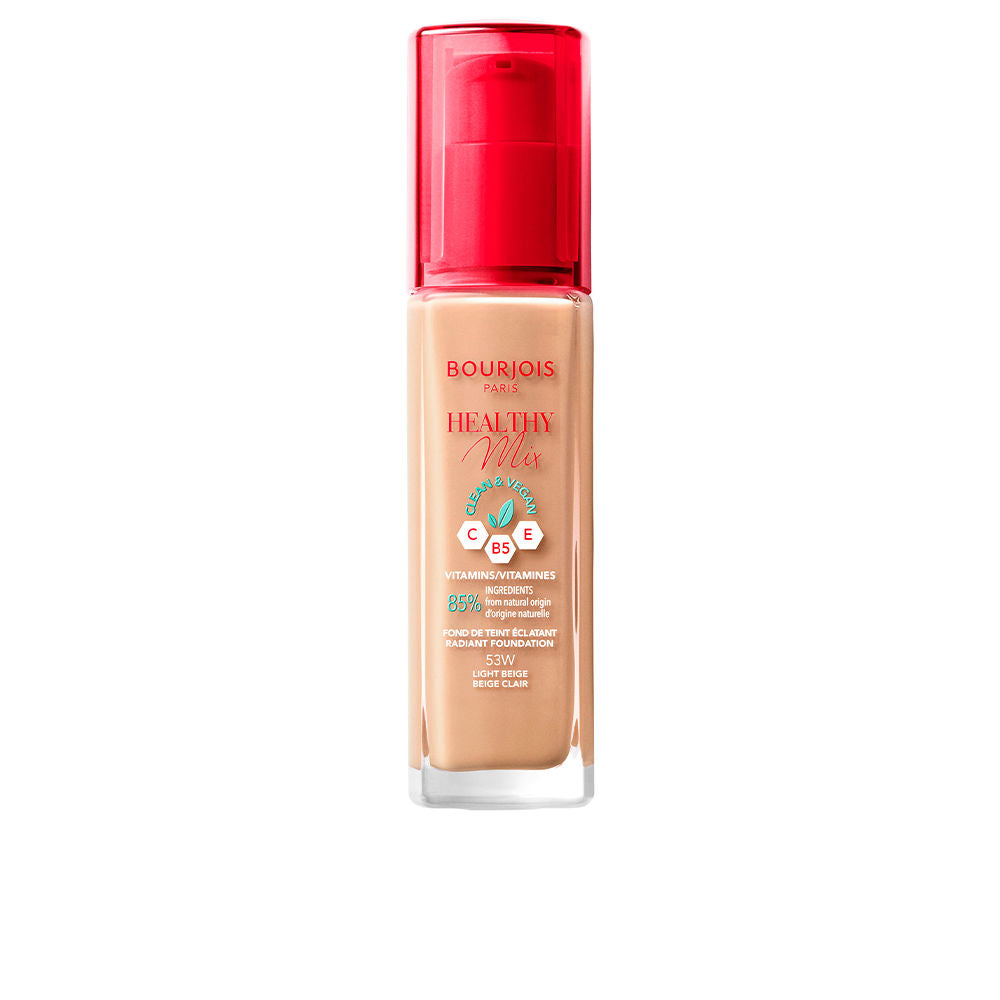 Bourjois HEALTHY MIX radiant foundation #53-light beige