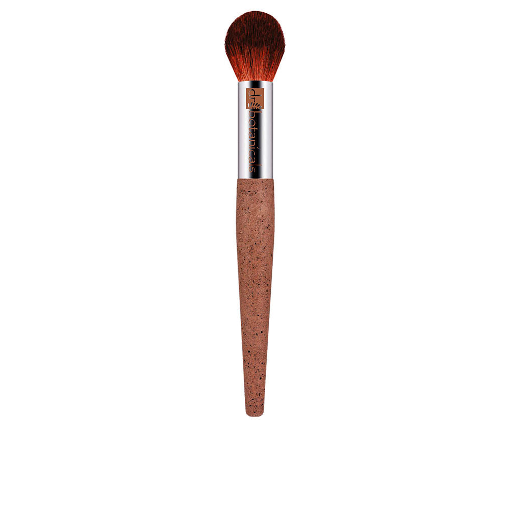 Dr. Botanicals HIGHLIGHTER BRUSH bionic synthetic hair recycled aluminium coffee & corn handle 1 u