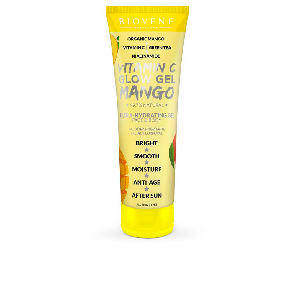 Biovène VITAMIN C GLOW GEL MANGO ultra-hydrating gel face & body 200 ml