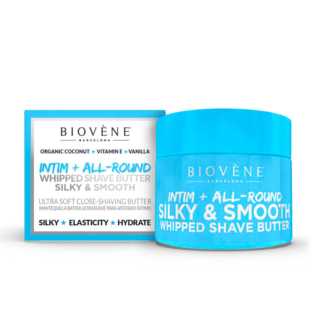 Biovène SILKY & SMOOTH WHIPPED SHAVE BUTTER intimate + all-round 50 ml