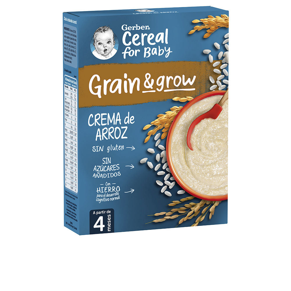 Gerber GRAIN &amp; GROW porridge #cream of rice 250 gr