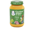 Gerber ORGANIC puré #hortalizas con ternera 190 gr