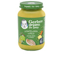 Gerber ORGANIC puré #guisantes patata pollo 190 gr