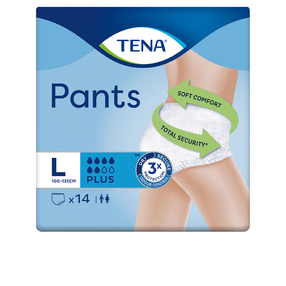 Tena Lady PANTS PLUS large incontinence briefs 14 u