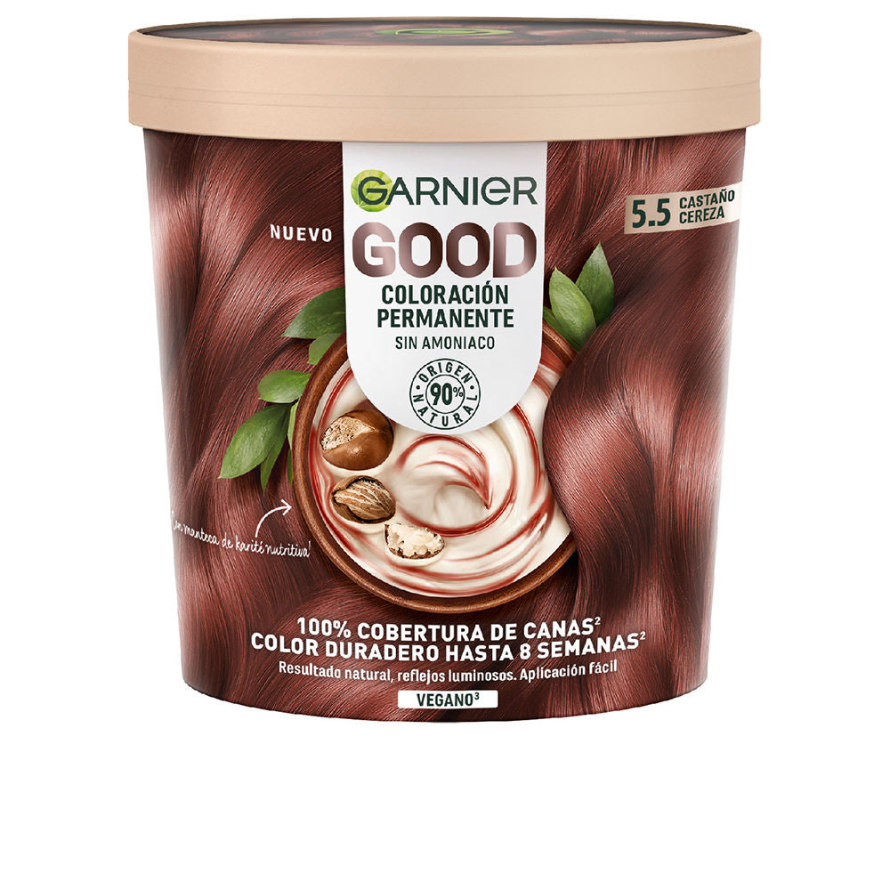 Garnier GOOD coloración permanente #5.5 castaño cereza 217 ml