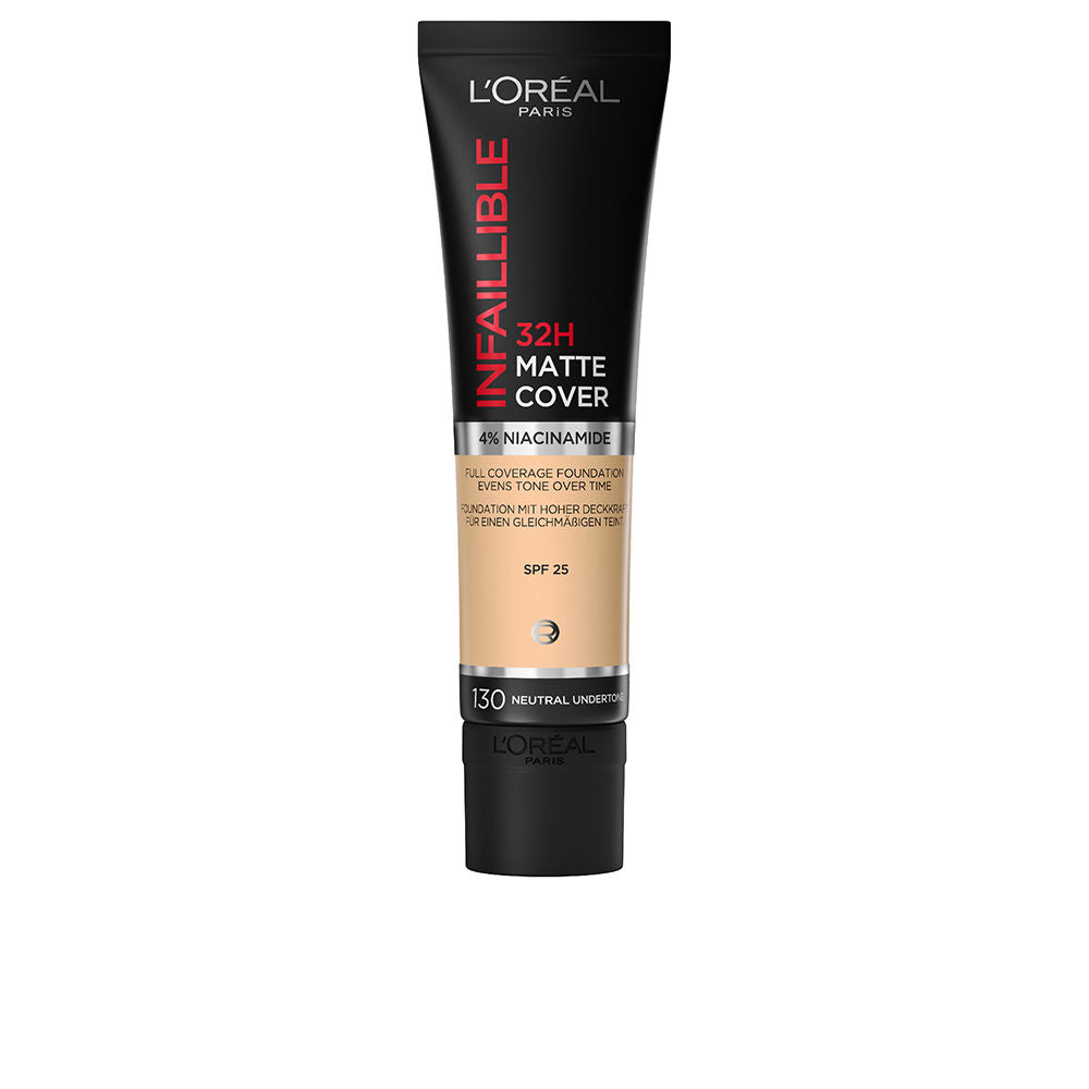 L'Oréal Paris INFAILLIBLE 32H matt täckfoundation #130 neutral undertone 30 ml