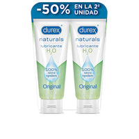 Durex NATURALS 100% NATURLIGT GLIDMEDEL GEL LOT 2 x 100 ml