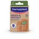 Hansaplast HP GREEN &amp; PROTECT dressings 2 sizes 20 u