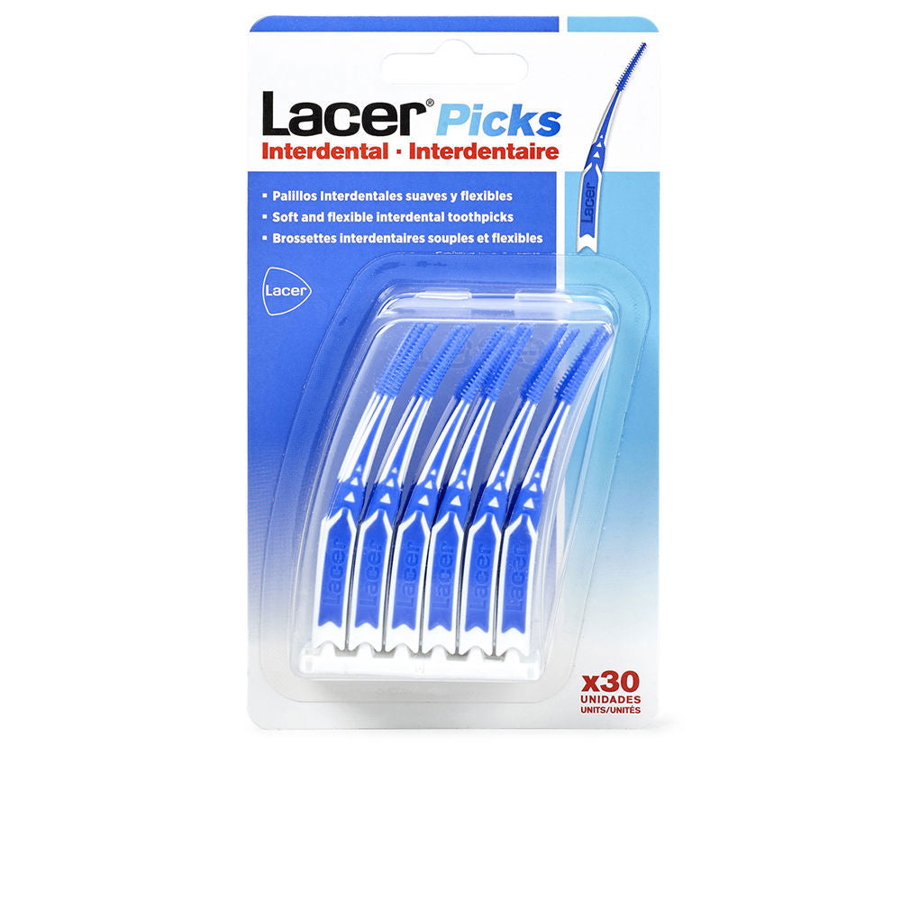 Lacer INTERDENTAL PICKS toothpicks 30 u