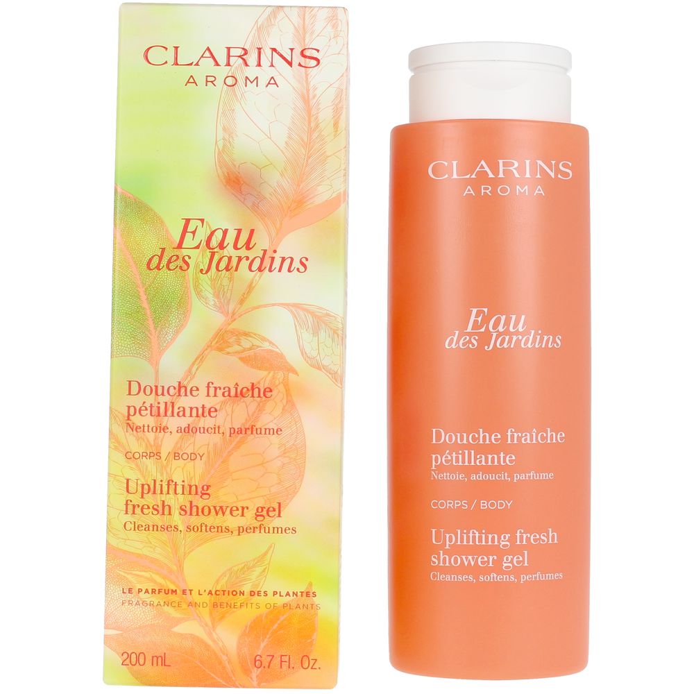 Clarins EAU DE JARDINES melting shower gel 200 ml