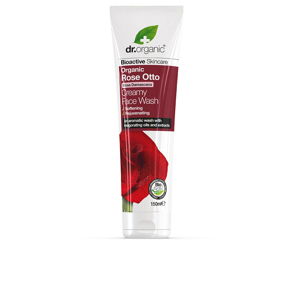 Dr. Organic ROSE OF DAMASCUS creamy facial cleanser 150 ml