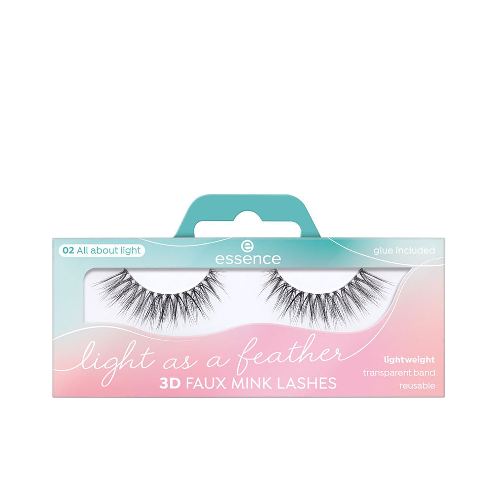 Essence LIGHT AS A FEATHER 3D synthetic vision lashes #02 1 pc