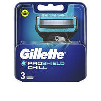 Gillette FUSION PROSHIELD CHILL charger 3 refills