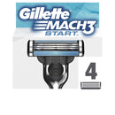 Gillette MACH 3 START charger 4 spare parts