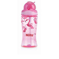 Nûby FLIP-IT lärandekopp #rosa 360 ml 1 st