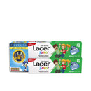 Lacer JUNIOR duo mint dental gel + gift 2 x 75 ml 2 u