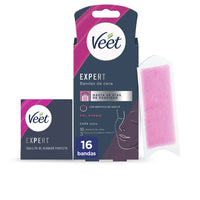 Veet EXPERT FACIAL wax strips normal skin 16 u