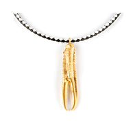 Shabama TUENT LUXE BLACK &amp; WHITE necklace #shiny gold 1 u