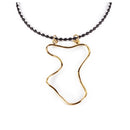 Shabama MALAWI necklace #shiny gold 1 u