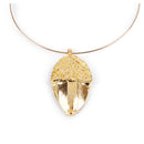 Shabama BELLOTA rigid necklace #shiny gold 1 u