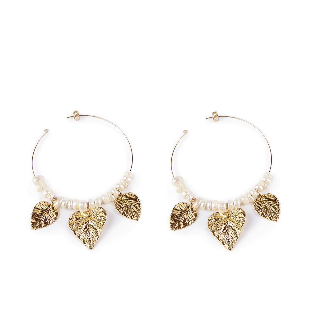 Shabama CROWN 4CM earrings #gold glitter 1 u