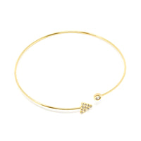 Shabama RIGID CONEY bracelet #shiny gold 1 u