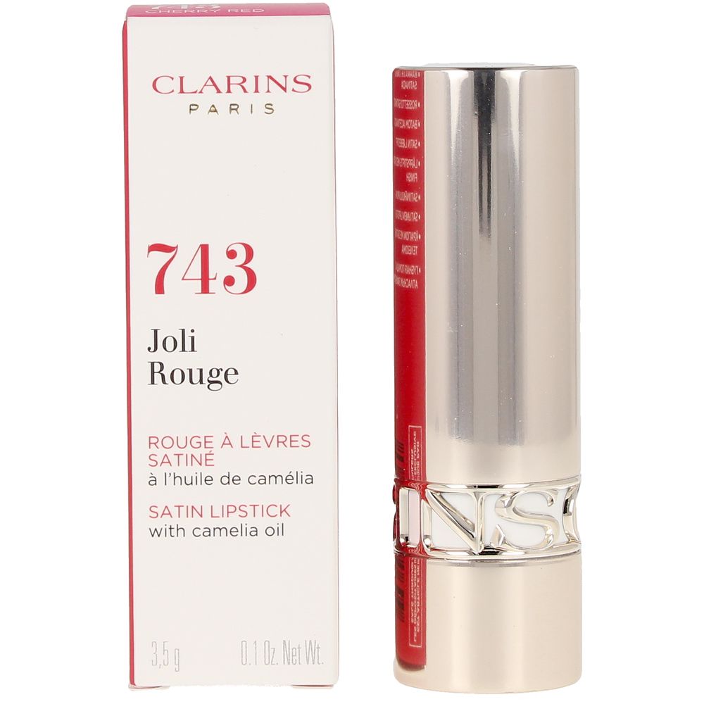 Clarins JOLI ROUGE #743-cherry red 3.5 gr