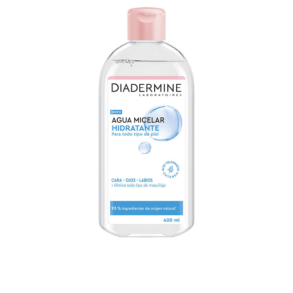 Diadermine AGUA MICELAR HIDRATANTE cara-ojos-labios 400 ml