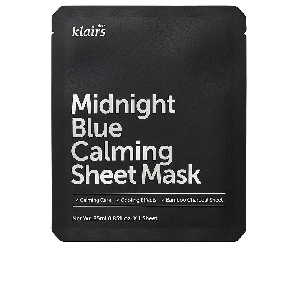 Klairs MIDNIGHT BLUE calming sheet mask 25 ml