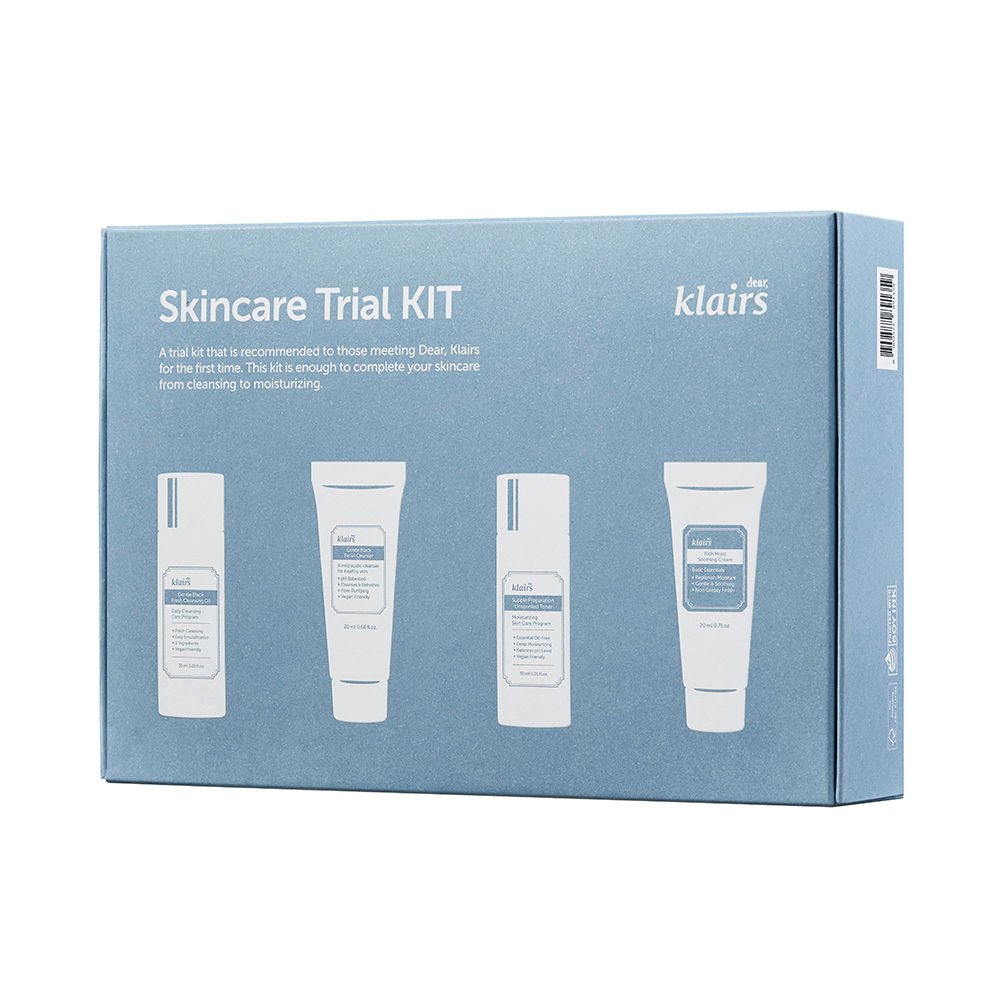 Klairs SKINCARE TRIAL LOT 4 pz