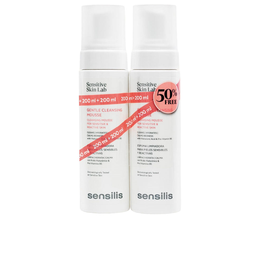 Sensilis GENTLE CLEANSING MOUSSE cleansing foam 2 x 200 ml