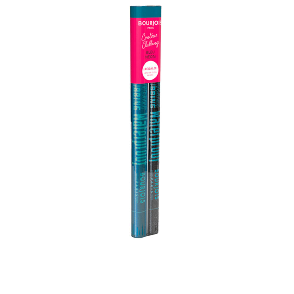 Bourjois CONTOUR CLUBBING waterproof eyeliner #bleu neon 2 x 1.20 gr