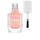 Catrice SHEER BEAUTIES nail polish #050-peach for the stars 10,5 ml